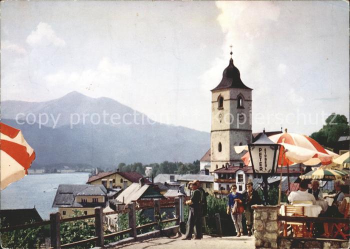 St Wolfgang Wolfgangsee Wallfahrtskirchturm
