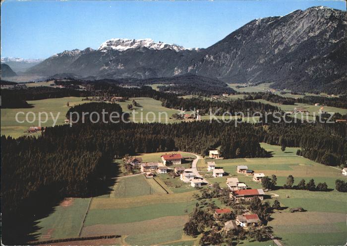 Unterangerberg Fliegeraufnahme mit Rofangebirge