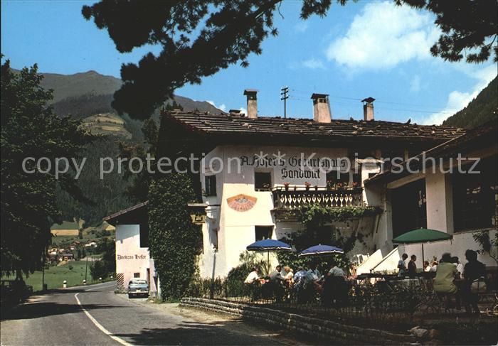 St Leonhard Passeier Sandwirt Andreas Hofers Geburtshaus