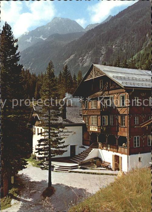 Ginzling Alpengasthof Breitlahner Zillertal Gr. Greiner