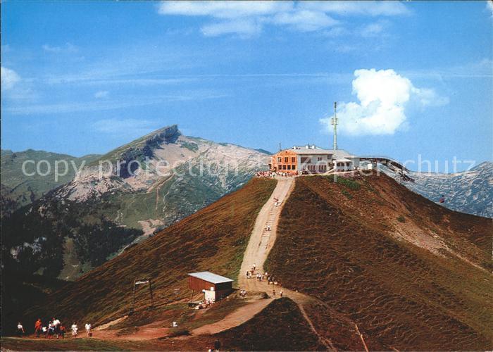 Riezlern Kleinwalsertal Vorarlberg Kanzelwandbahn Bergstation