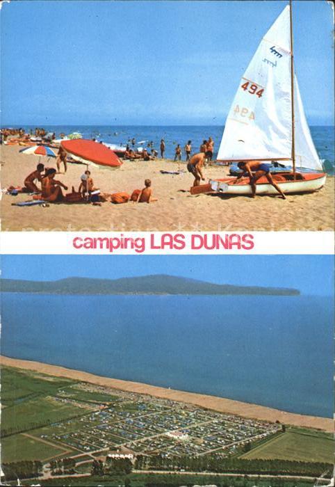 Costa Brava Camping Las Dunas Fliegeraufnahme