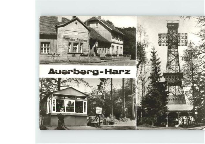 Auerberg Harz Restaurant Auerberg Kiosk Turm-Josephskreuz