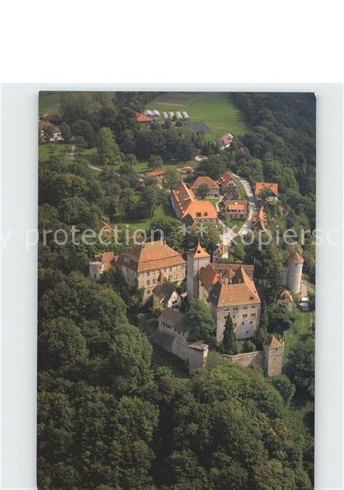 Kuenzelsau Fliegeraufnahme Residenz Schloss Stetten