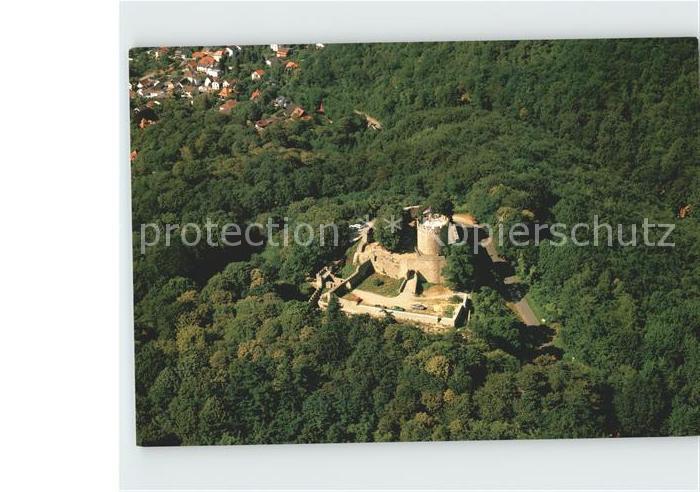 Alsbach Bergstrasse Fliegeraufnahme Alsbacher Schloss