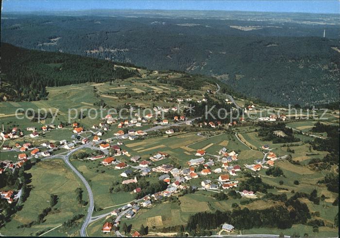 Haeusern Schwarzwald Schwarzatal Fliegeraufnahme