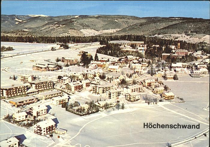 Hoechenschwand Schwarzwald BW Fliegeraufnahme