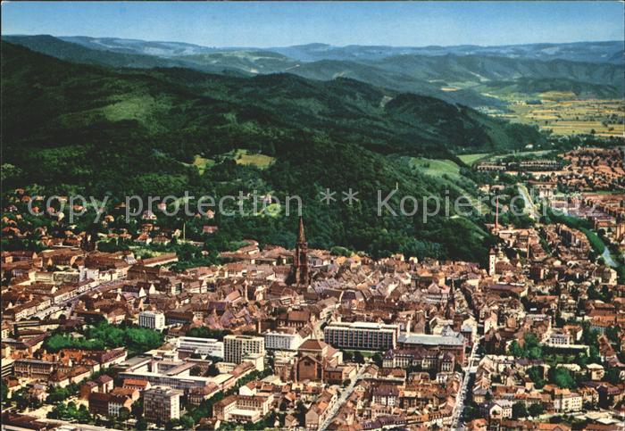 Freiburg Breisgau Fliegeraufnahme