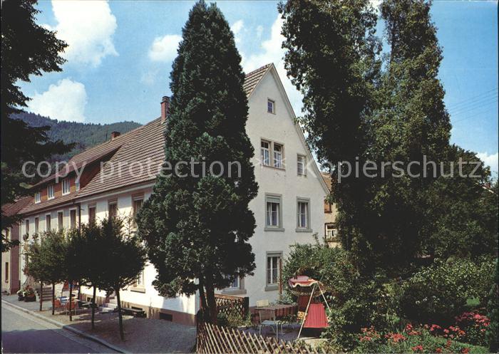 Hornberg Schwarzwald Gasthof Pension Zum Schuetzen