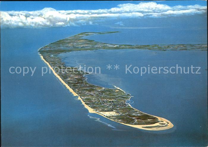 SYLT Insel Schleswig-Holstein Fliegeraufnahme