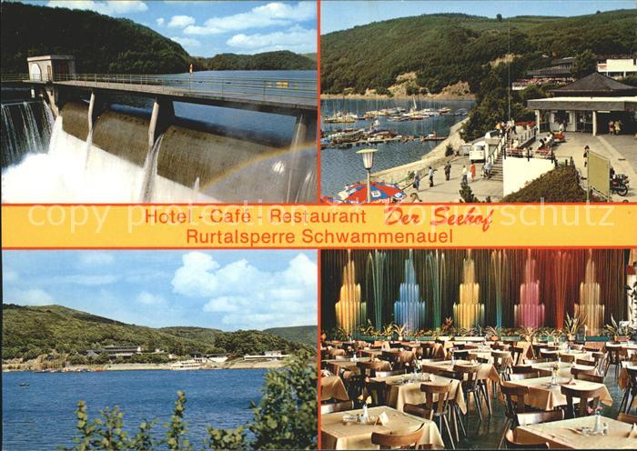 Heimbach Eifel Hotel Cafe Restaurant Der Seehof Rurtalsperre Schwammenauel