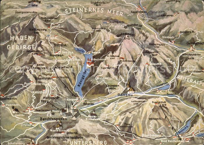 BERCHTESGADEN Bayern Berchtegadener Land