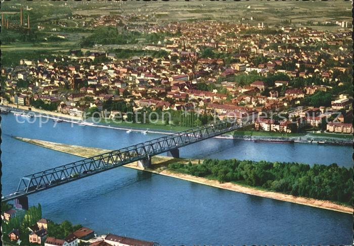 Neuwied Rhein Fliegeraufnahme