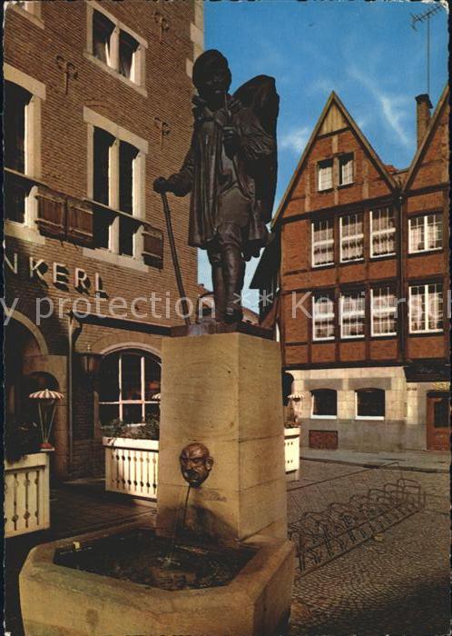Muenster Westfalen Der Kiepenkerl