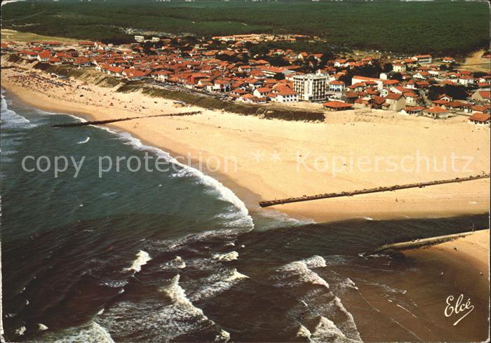 Mimizan Plage Fliegeraufnahme Strand