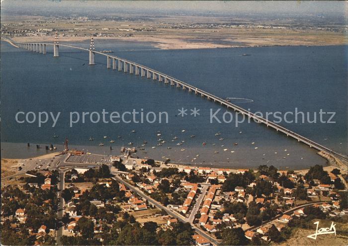 Saint-Brevin-les-Pins Fliegeraufnahme Le pont sur la Loire