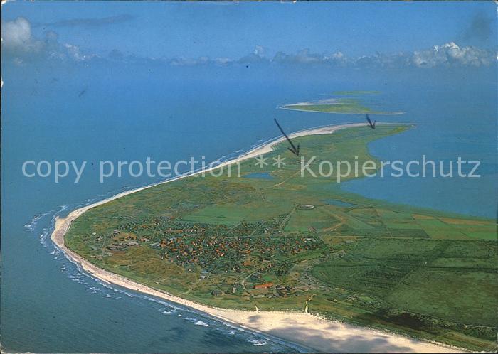 Langeoog Nordseebad Fliegeraufnahme