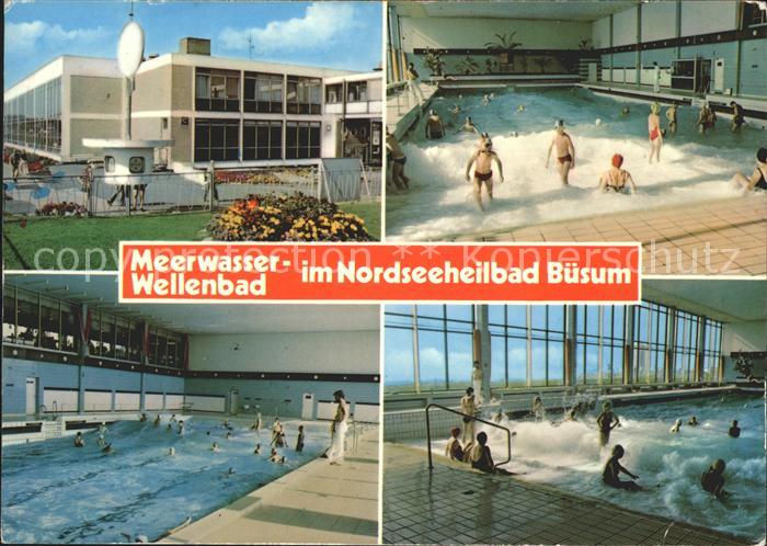 Buesum Nordseebad Meerwasser Wellenbad
