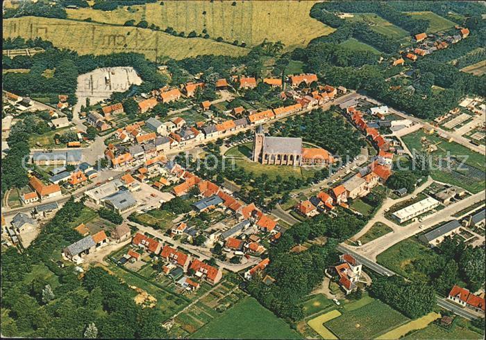 Renesse Fliegeraufnahme Kirche