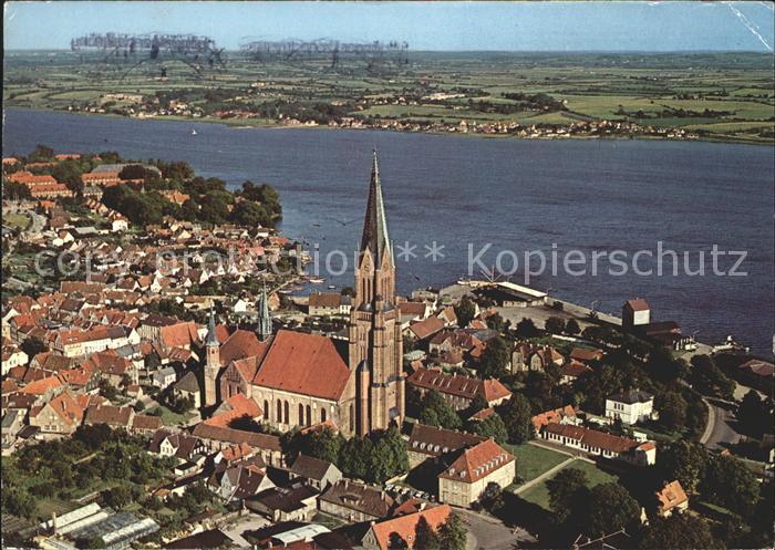 Schleswig Holstein Fliegeraufnahme Sankt Petri Dom