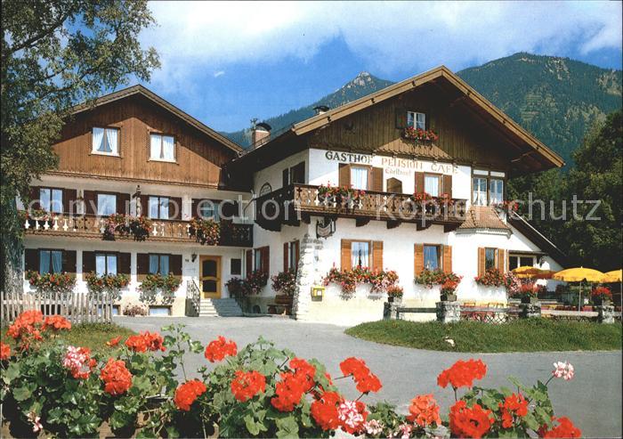 Walchensee Gaststaette Pension Cafe Edeltraut