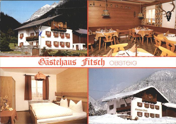 Obsteig Tirol Gasthaus Fitsch