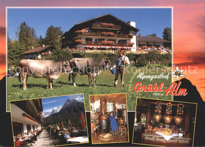 Mittenwald Bayern Alpengasthof Groebl Alm