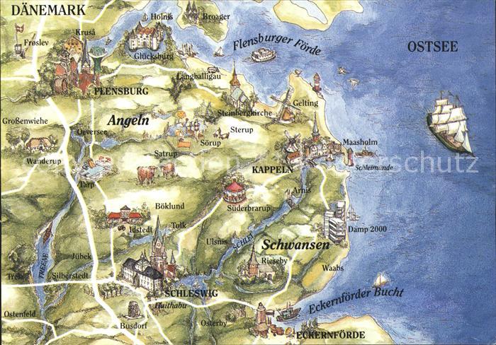 Schleswig Holstein Ferienlandschaft an der Ostsee