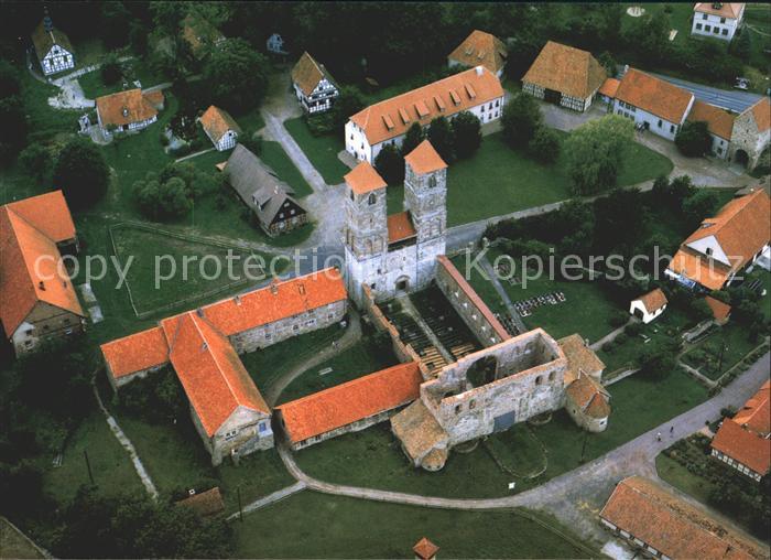 Kloster Vessra Fliegeraufnahme Hennebergisches Museum