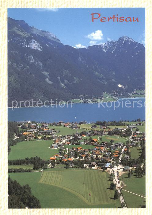 Pertisau Achensee Fliegeraufnahme