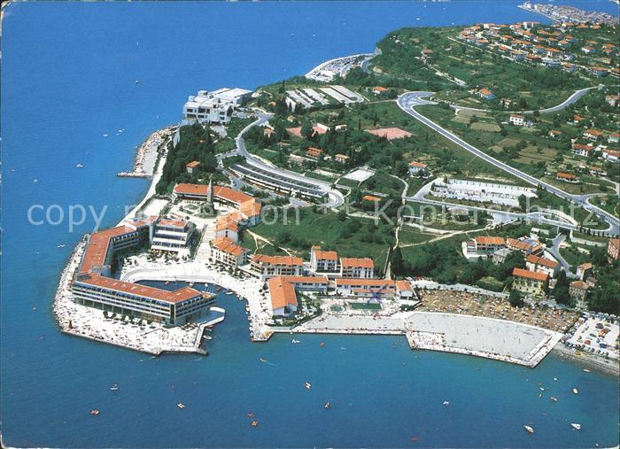 Portoroz Fliegeraufnahme Bernardin