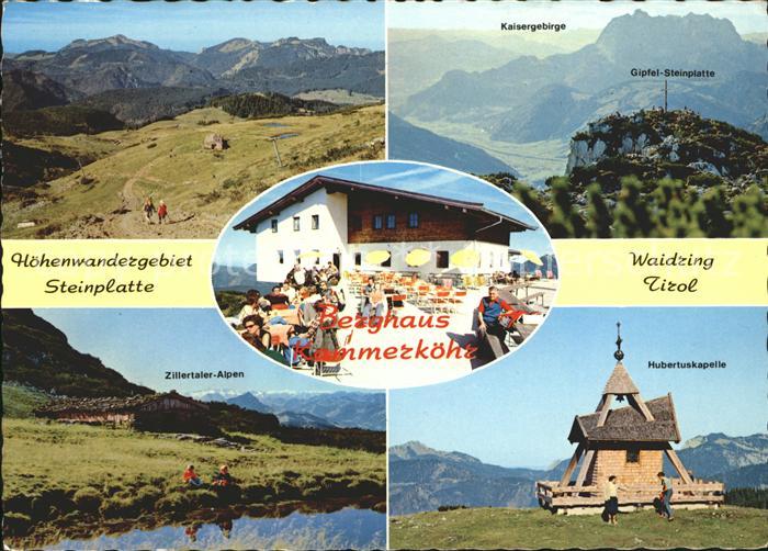 Waidring Tirol Hoehenwandergebiet Steinplatte