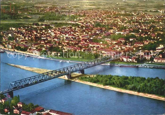 Neuwied Rhein Fliegeraufnahme