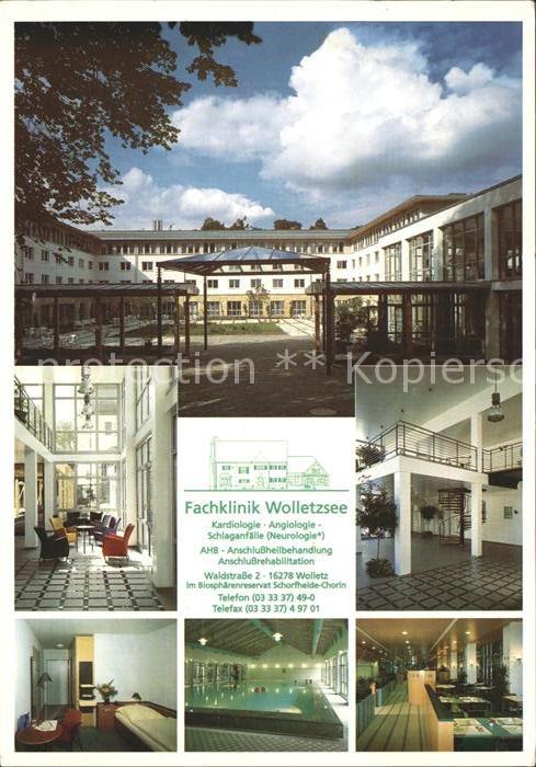 Wolletz Fachklinik Wolletzsee Kardiologie Angiologie