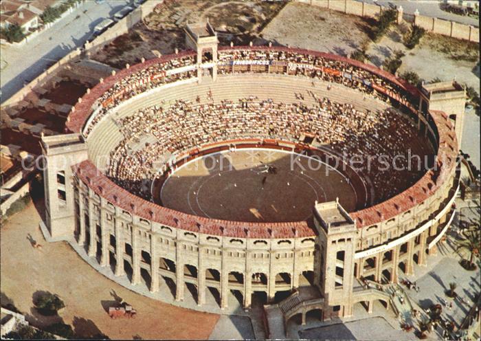 Mallorca Palma Plaza Toros Fliegeraufnahme