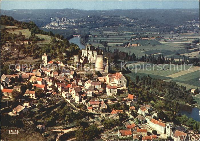 Perigord Chateaux Fliegeraufnahme