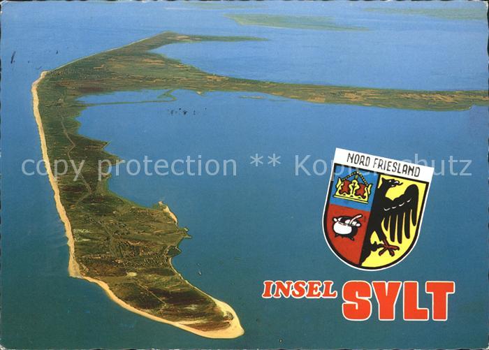 SYLT Insel Schleswig-Holstein Fliegeraufnahme
