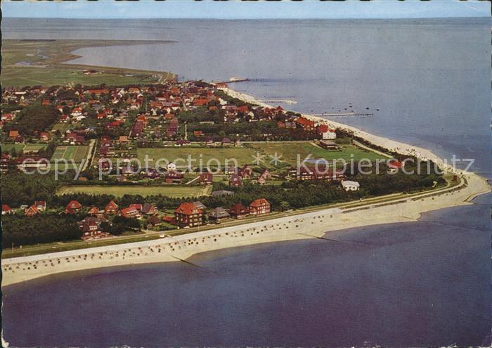 Wyk Foehr Fliegeraufnahme Suedstrand