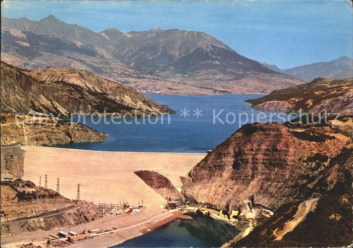 Digne-les-Bains Serre Poncon Fliegeraufnahme Croix Colly Mont St Guillaume