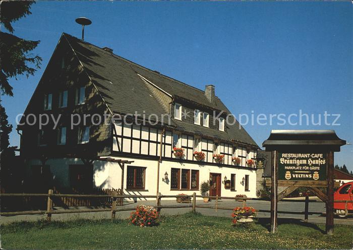 Schmallenberg Brautigam Hanses Gasthof