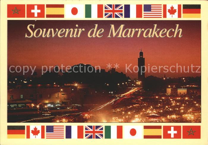 Marrakech Marrakesch Place Djemaa El Fna