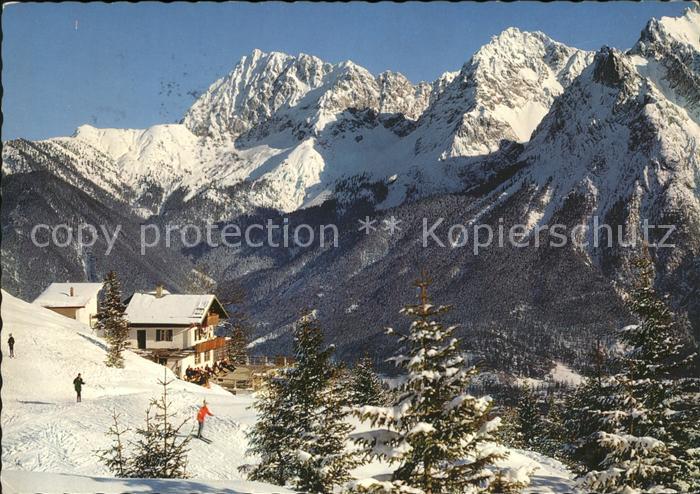 Mittenwald Bayern Kranzberghaus Karwendelgebirge