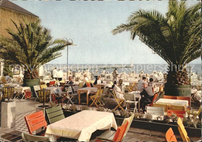 Groemitz Ostseebad Strandhalle Terrasse