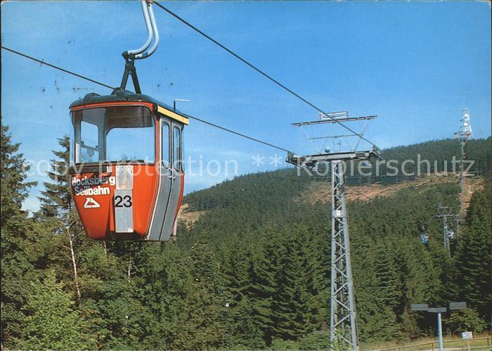 Hahnenklee-Bockswiese Harz Bocksberg Seilbahn