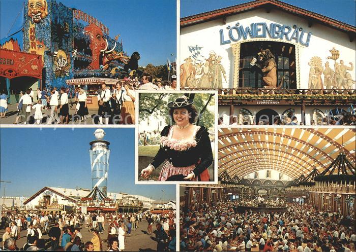 Muenchen Bayern Volksfest Bayerischen Koenig Ludwig I Loewenbraeu