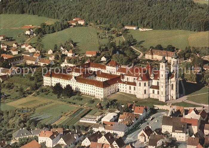 Ottobeuren Fliegeraufnahme Benediktinerabtei