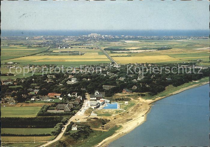 Keitum Sylt Fliegeraufnahme Westerland