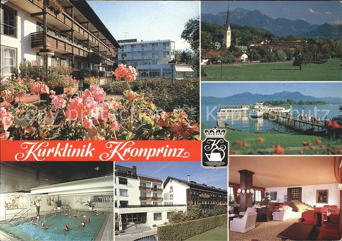 Prien Chiemsee Kurklinik Kronprinz Anlegestelle Faehre