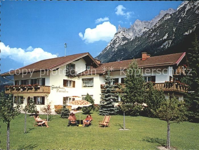 Mittenwald Bayern Gaestehaus Fuerruder