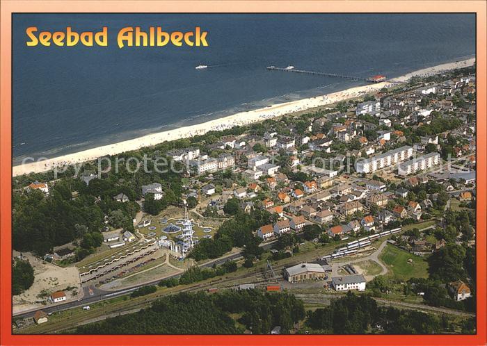 Ahlbeck Ostseebad Fliegeraufnahme